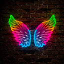 Angel Wings Artwork Led Neon Sign - Reels Custom
