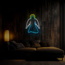 Angel's Radiance Neon Sign - Reels Custom
