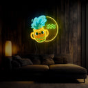 Aquarius Zodiac Artwork Led Neon Sign - Reels Custom