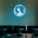 Aquarius Zodiac Artwork Led Neon Sign - Reels Custom
