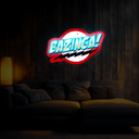 Bazinga Artwork Neon Sign - Reels Custom
