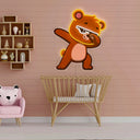 Bear Artwork Led Neon Sign - Reels Custom