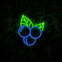 Blueberry Fruits Led Neon Sign - Reels Custom