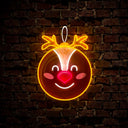 Christmas Ball Artwork Led Neon Sign - Reels Custom