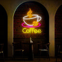 Coffee Decor Neon Sign - Reels Custom