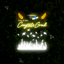 Congrats Grad 2024 Artwork Neon Sign - Reels Custom