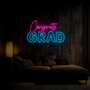 Congrats Grad Neon Sign - Reels Custom