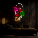 Cool Skull Skateboard Neon Sign - Reels Custom
