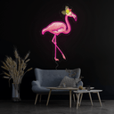 Cute Flamingo Artwork Neon Sign - Reels Custom