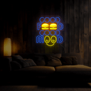 Good Food Good Mood Artwork Neon Sign - Reels Custom