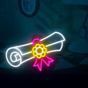 Graduation Certificate Neon Sign - Reels Custom