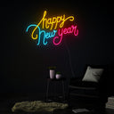 Happy New Year Neon Sign - Reels Custom