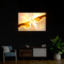Jesus Hand Touch Artwork Neon Sign - Reels Custom