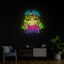 Just One more Chapter Neon Neon Sign - Reels Custom