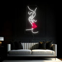 Kissing Couple Art Neon Sign - Reels Custom