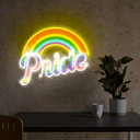 LGBT Rainbow Pride Artwork Neon Sign - Reels Custom