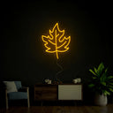 Maple Leaf Thanksgiving Neon Sign - Reels Custom