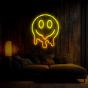 Melting Smile Neon Sign - Reels Custom