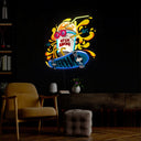 Milkshake Skateboard Artwork Neon Sign - Reels Custom
