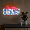 Oh My Stars 4th of July Artwork Neon Sign - Reels Custom