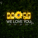Personalized Child's Name for Mom Sunflower Led - Reels Custom