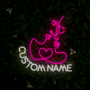 Personalized Couple Name in Valentines Led Neon - Reels Custom