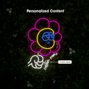 Personalized Flower Name Led Neon Sign - Reels Custom