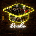 Personalized Graduation Photo Artwork Neon Sign - Reels Custom