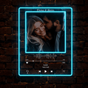 Personalized Music Photo Artwork Neon Sign - Reels Custom