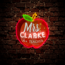 Personalized Teacher Name Apple Artwork Neon Sign - Reels Custom
