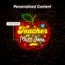 Personalized Teacher Name Gift for teacher Led - Reels Custom