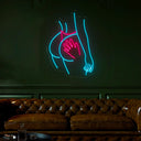Sexy Body Legs Neon Sign - Reels Custom
