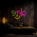 Smile Neon Sign - Reels Custom