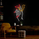 Smoke Hand Neon Sign - Reels Custom