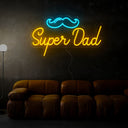 Super Dad Neon Sign - Reels Custom