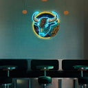 Taurus Zodiac Artwork Led Neon Sign - Reels Custom