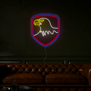 USA Bald Eagle Neon Sign - Reels Custom