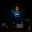 Zippo Neon Sign - Reels Custom