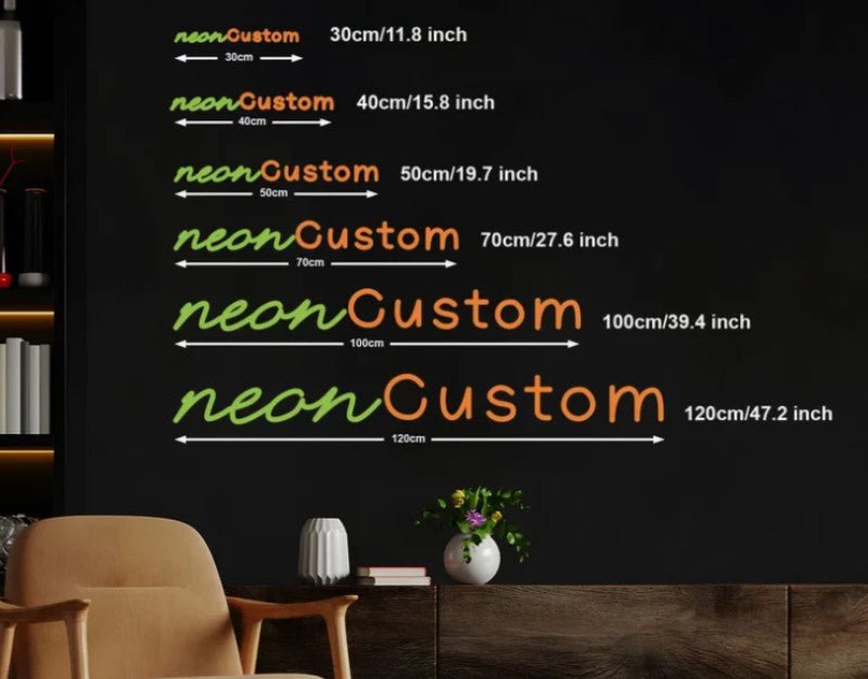 Choosing the Perfect Neon Sign Size: The Ultimate Guide - Reels Custom