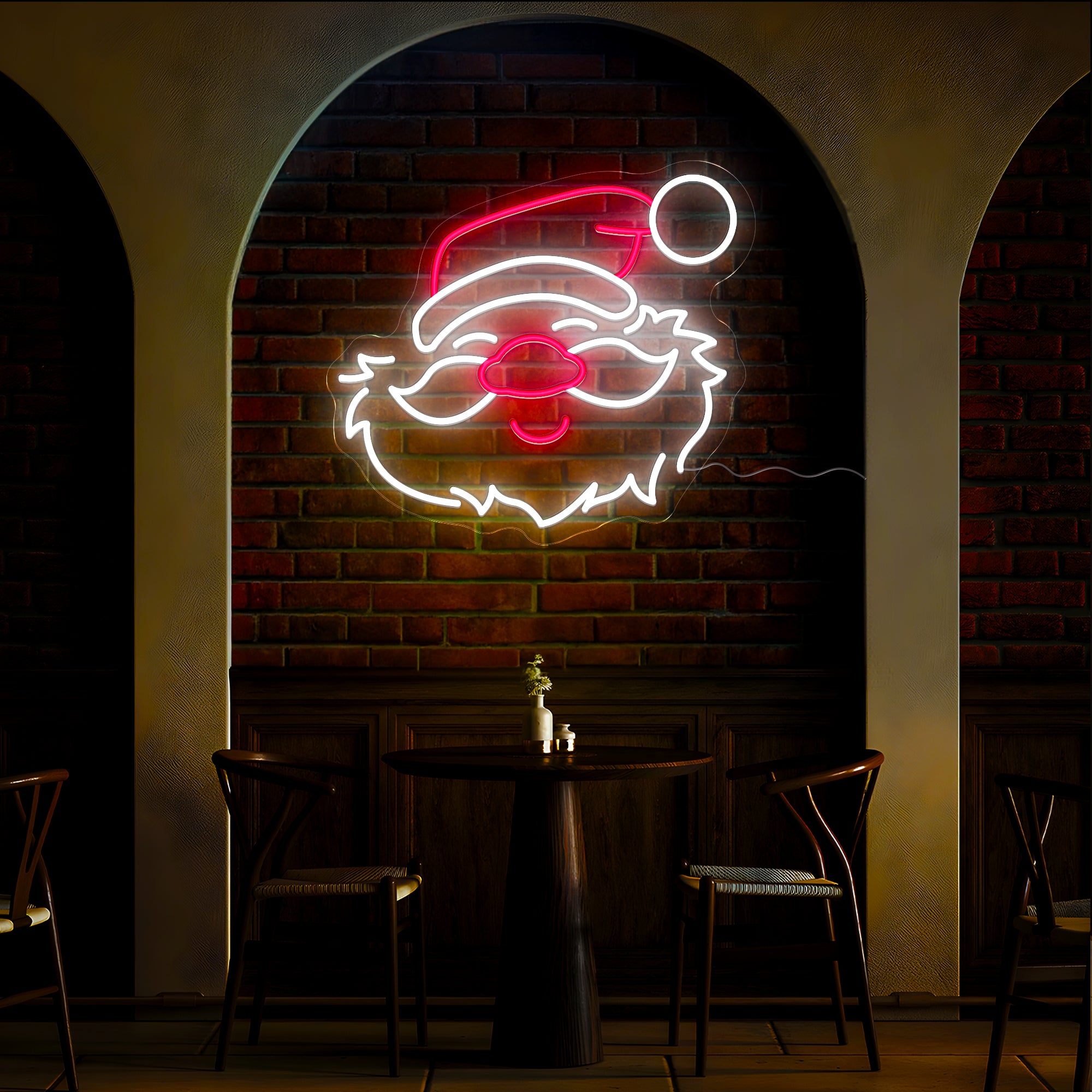 Santa Claus Led Neon Sign