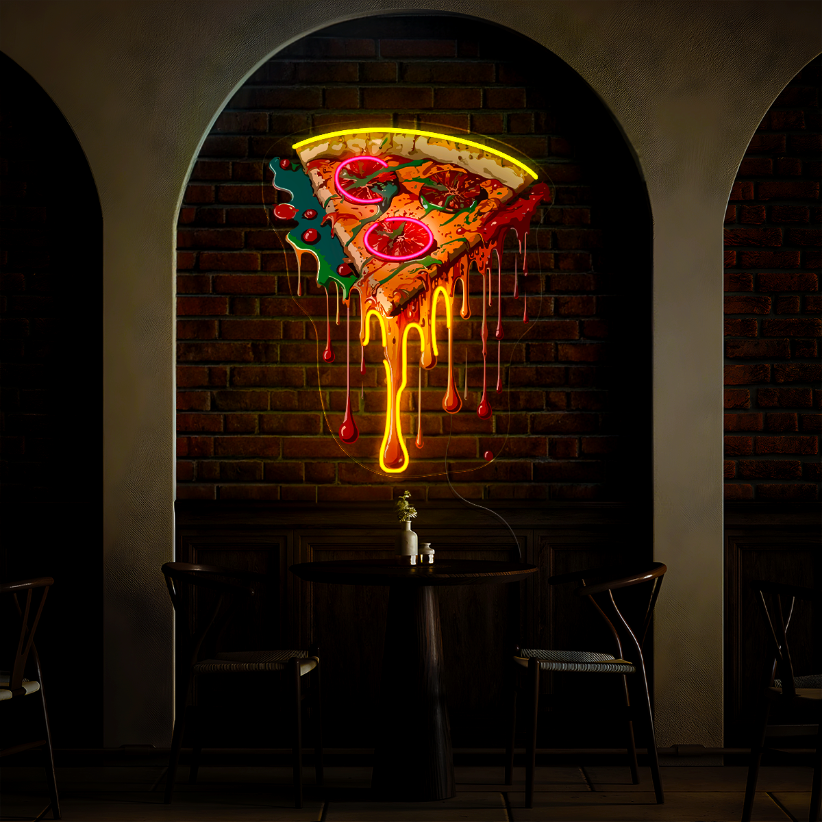 Pizza Artwork Led Neon Sign