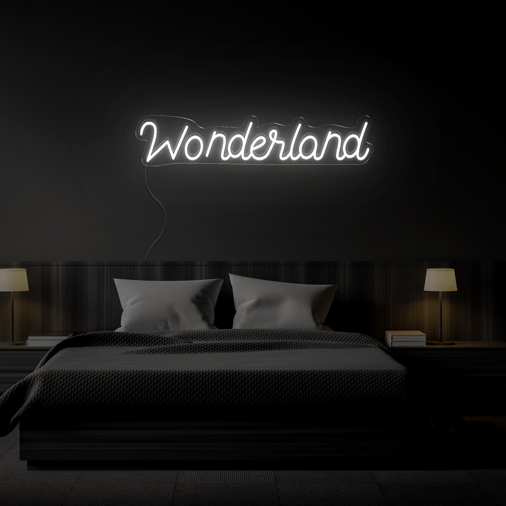 Wonderland Neon Sign