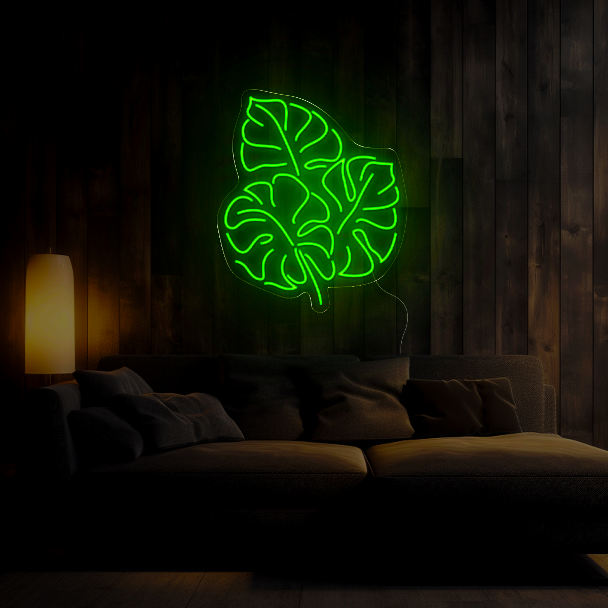 Monstera Leaf Led Neon Sign