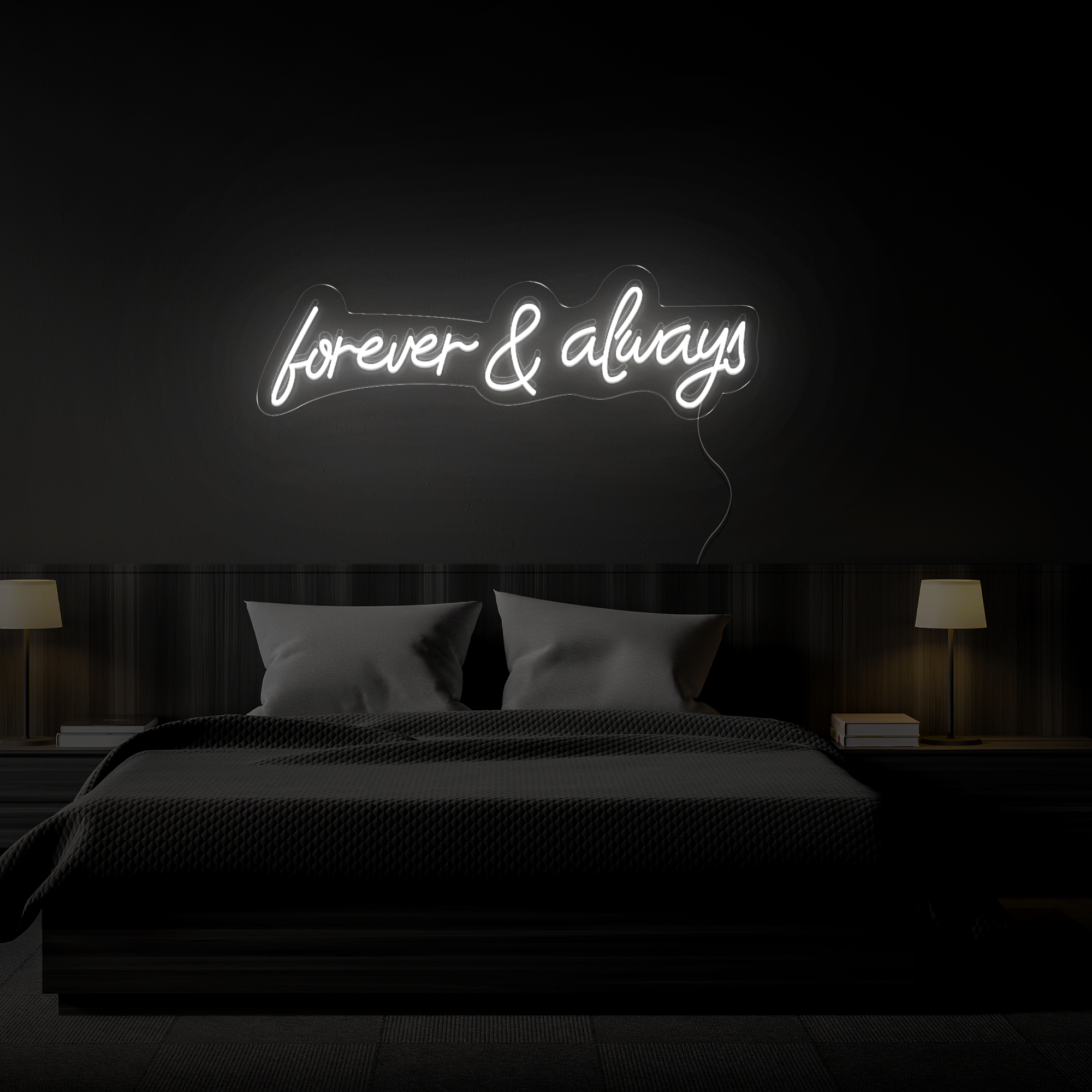 Forever And Always Neon Sign