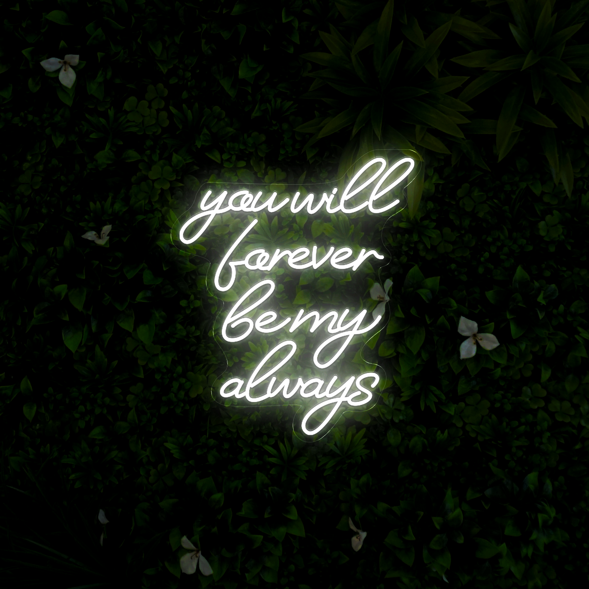 You Will Forever Be My Always Neon Sign