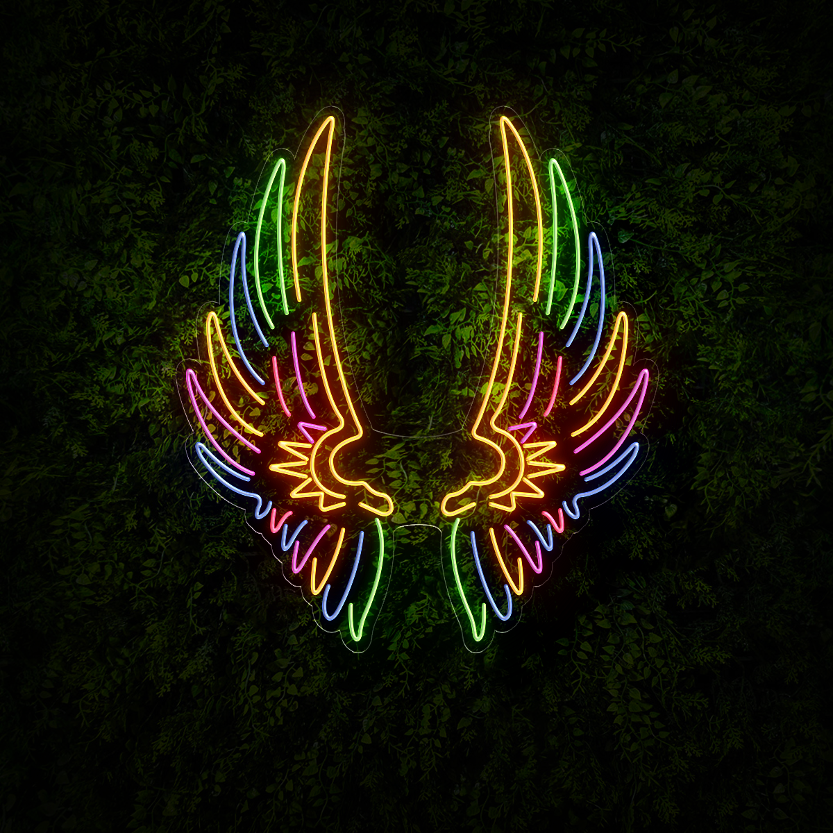 Wings Led Neon Sign Party Decoration