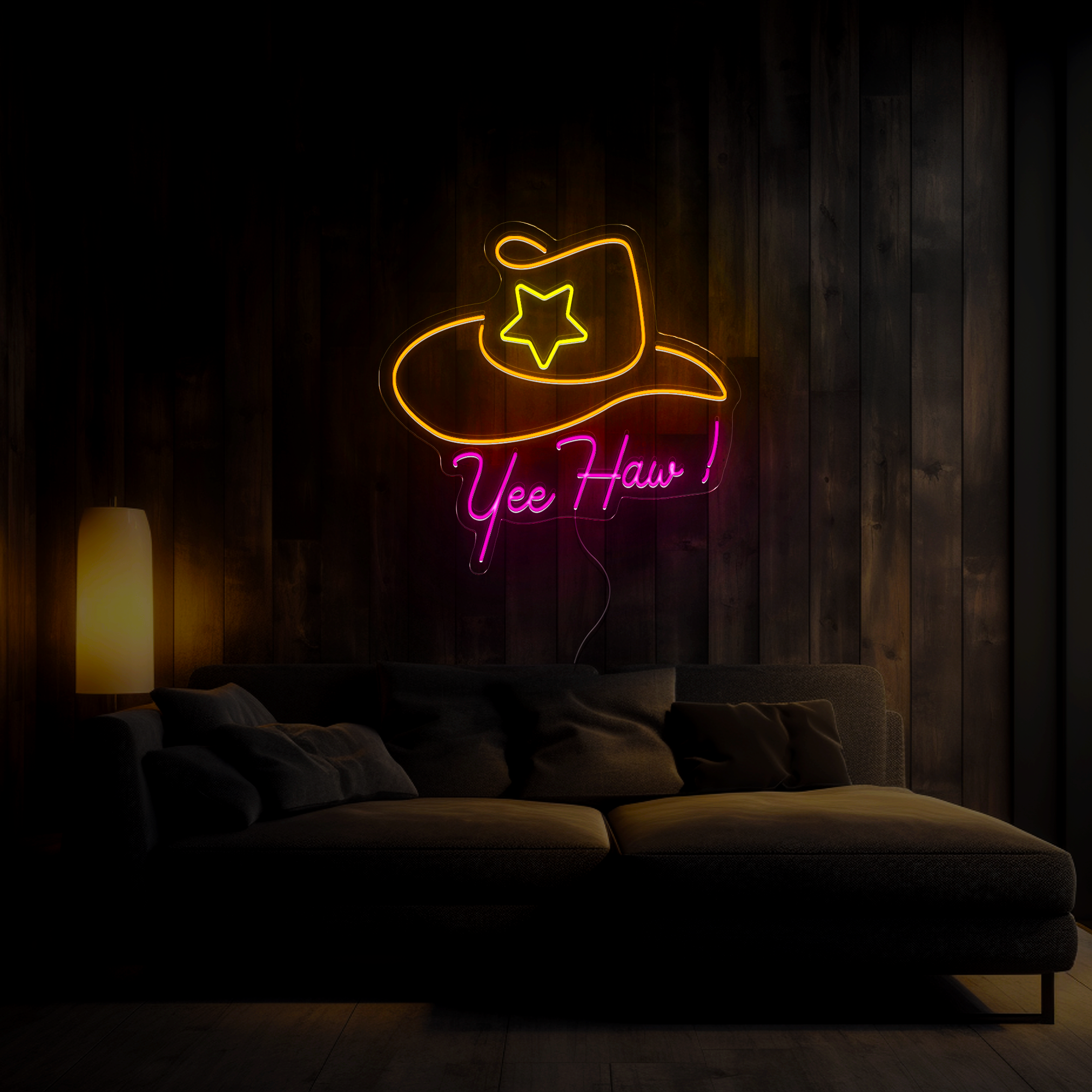 Yeehaw Neon Sign