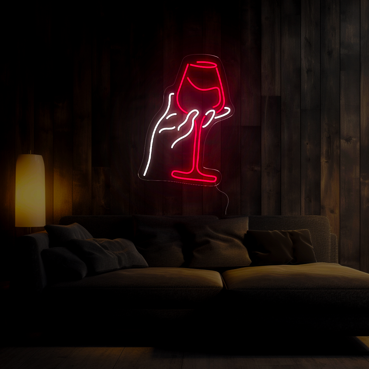 Give Me Wine Led Neon Sign