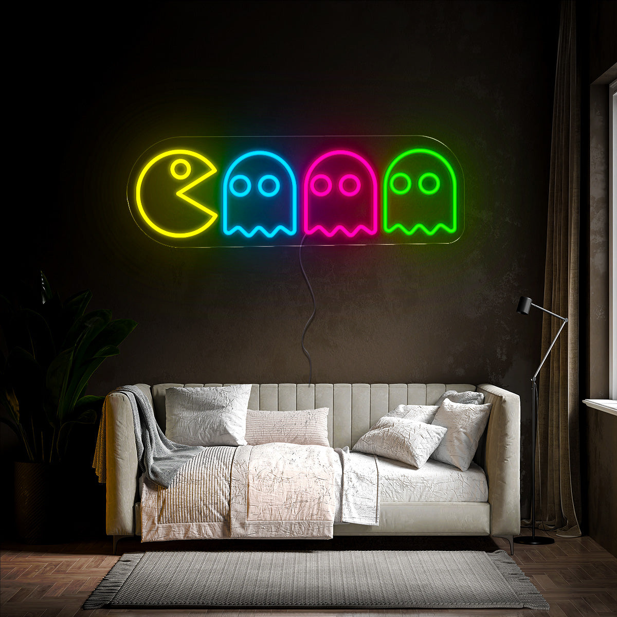 Chasing Ghosts Led Neon Sign