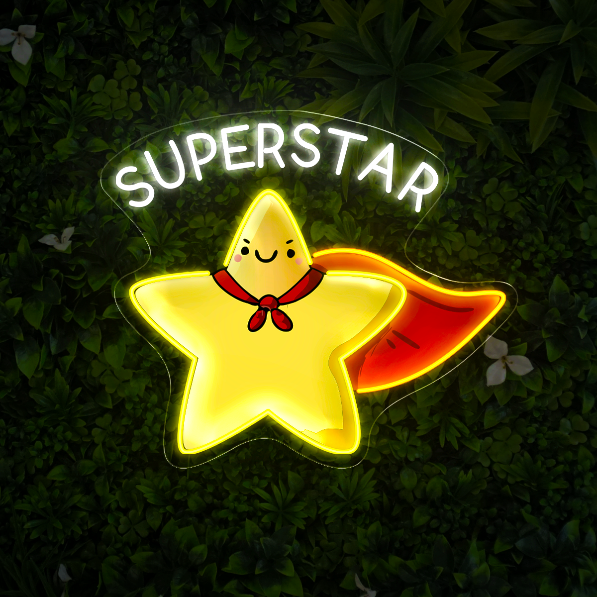 SupperStar Artwork Led Neon Sign